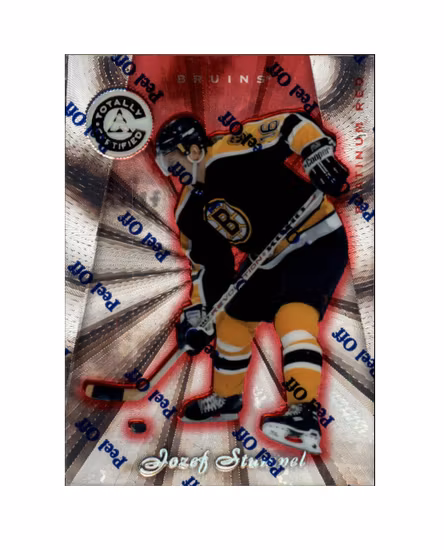 1997-98 Pinnacle Totally Certified Platinum Red #97 Jozef Stumpel (12-X187-BRUINS)