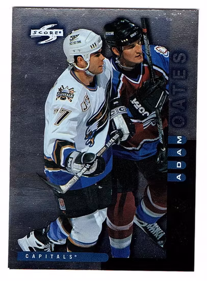 1997-98 Score Golden Blades #117 Adam Oates (10-X129-CAPITALS)