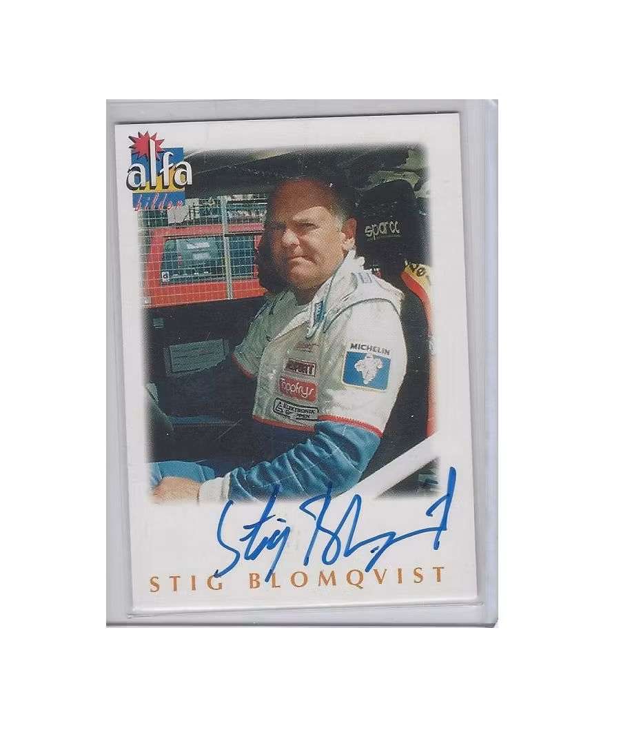 1997-98 Swedish Alfabilder #68 Stig Blomqvist (50-X79-OTHERS)