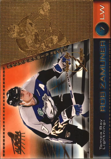 1998-99 Aurora Championship Fever #45 Rob Zamuner (10-X64-LIGHTNING)