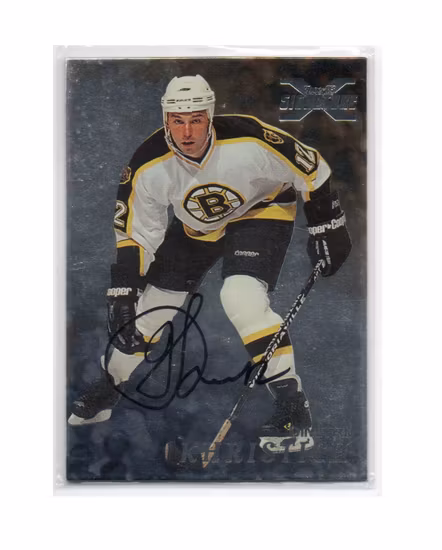 1998-99 Be A Player Autographs #11 Dimitri Khristich (30-X122-BRUINS)