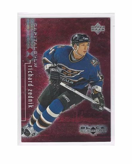 1998-99 Black Diamond Double Diamond #90 Richard Zednik (15-X136-CAPITALS)
