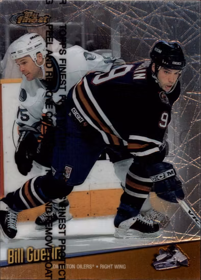 1998-99 Finest #12 Bill Guerin (5-X14-OILERS)