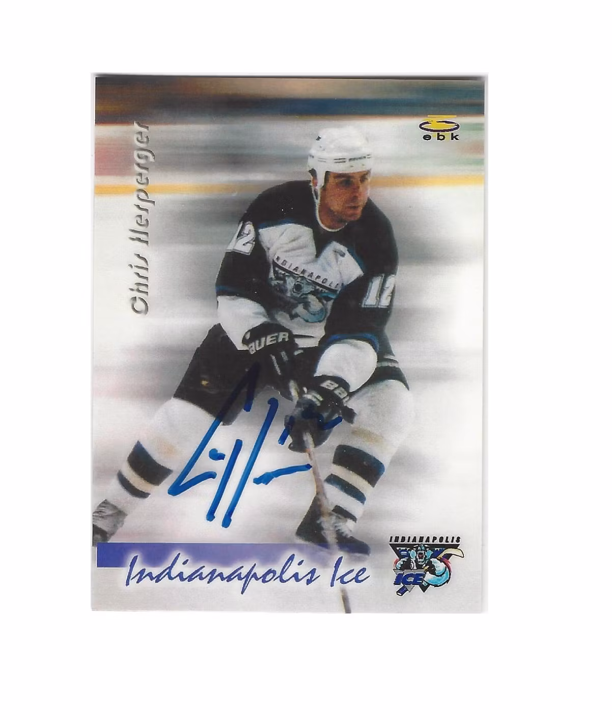 1998-99 Indianapolis Ice #13 Chris Herperger (25-X44-OTHERS)