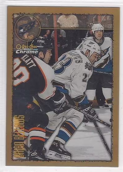 1998-99 O-Pee-Chee Chrome #133 Brian Bellows (10-244x8-CAPITALS)