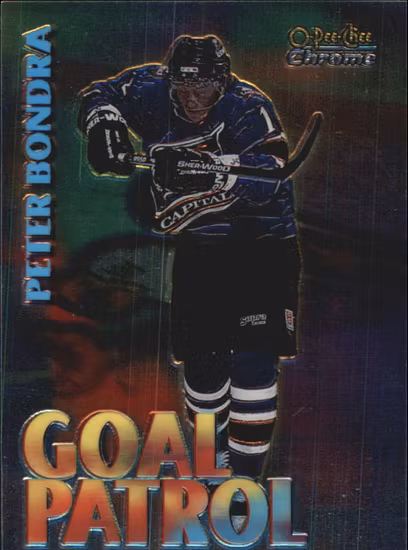 1998-99 O-Pee-Chee Chrome Season's Best #SB14 Peter Bondra (12-X69-CAPITALS)