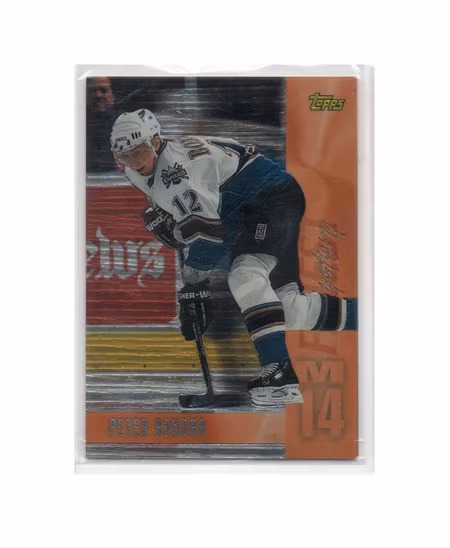 1998-99 Topps Mystery Finest Bronze #M14 Peter Bondra (12-X220-CAPITALS) (2)