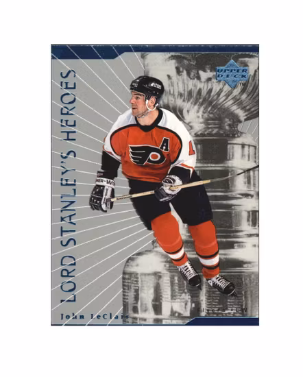 1998-99 Upper Deck Lord Stanley's Heroes #LS25 John LeClair (12-X217-FLYERS)