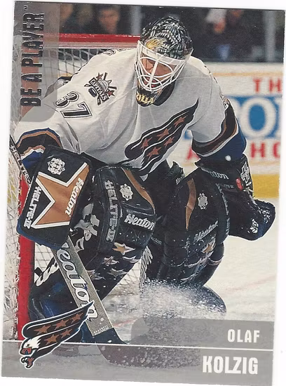 1999-00 BAP Memorabilia Silver #54 Olaf Kolzig (15-X38-CAPITALS)