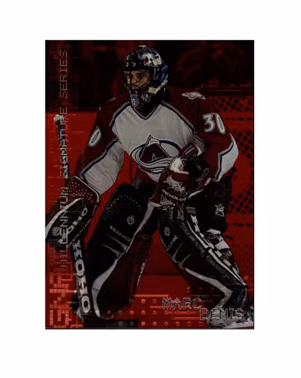 1999-00 BAP Millennium Ruby #72 Marc Denis (20-X169-AVALANCHE)