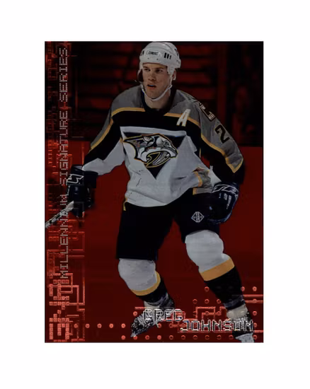 1999-00 BAP Millennium Ruby #141 Greg Johnson (12-X169-PREDATORS)