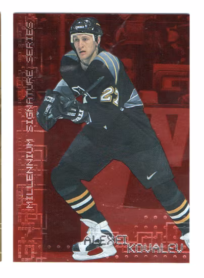 1999-00 BAP Millennium Ruby #197 Alexei Kovalev (10-X72-PENGUINS)