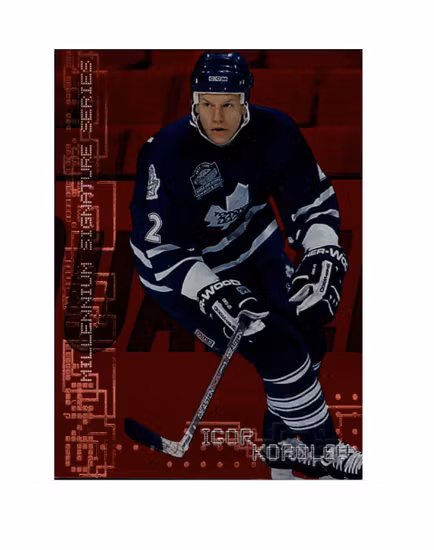 1999-00 BAP Millennium Ruby #231 Igor Korolev (12-X169-MAPLE LEAFS)