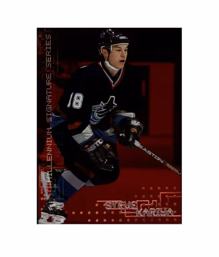 1999-00 BAP Millennium Ruby #241 Steve Kariya (12-X169-CANUCKS)