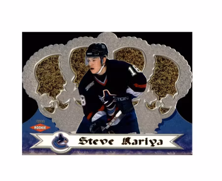 1999-00 Crown Royale #136 Steve Kariya SP RC (10-X256-CANUCKS)
