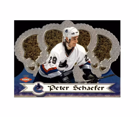 1999-00 Crown Royale #139 Peter Schaefer SP (10-X256-CANUCKS) (2)