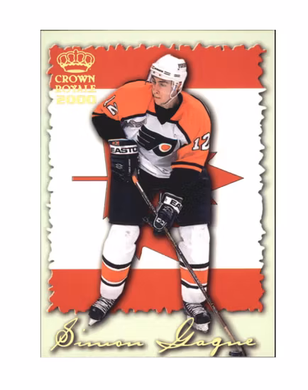 1999-00 Crown Royale International Glory #17 Simon Gagne (10-X178-FLYERS)