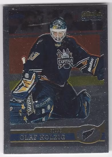 1999-00 O-Pee-Chee Chrome #132 Olaf Kolzig (12-X118-CAPITALS)