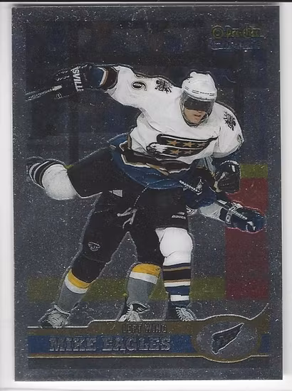 1999-00 O-Pee-Chee Chrome #181 Mike Eagles (10-169x6-CAPITALS)