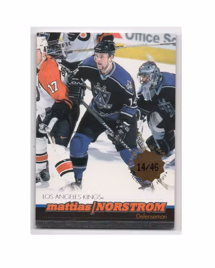 1999-00 Pacific Premiere Date #194 Mattias Norstrom (40-X27-NHLKINGS)