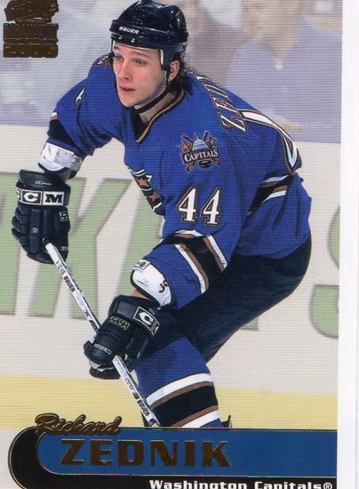 1999-00 Paramount Gold #250 Richard Zednik (10-X135-CAPITALS)