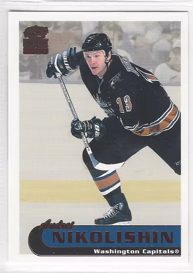 1999-00 Paramount Red #247 Andrei Nikolishin (10-229x7-CAPITALS)