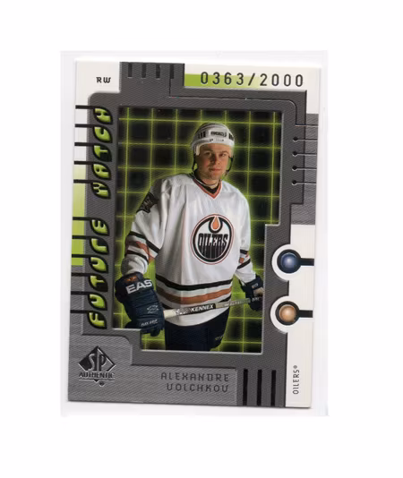 1999-00 SP Authentic #121 Alexandre Volchkov RC (10-X211-OILERS)