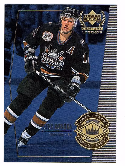 1999-00 Upper Deck Century Legends #69 Peter Bondra (10-X21-CAPITALS)