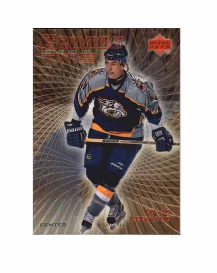 1999-00 Upper Deck Crunch Time #CT17 David Legwand (10-X257-PREDATORS)