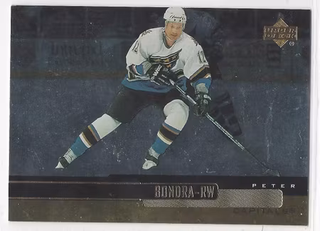 1999-00 Upper Deck Gold Reserve #132 Peter Bondra (10-233x3-CAPITALS)