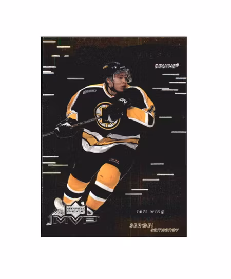 1999-00 Upper Deck MVP SC Edition Cup Contenders #CC2 Sergei Samsonov (10-X197-BRUINS)