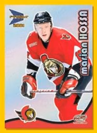 2000-01 McDonald's Pacific #23 Marian Hossa (5-X65-SENATORS)