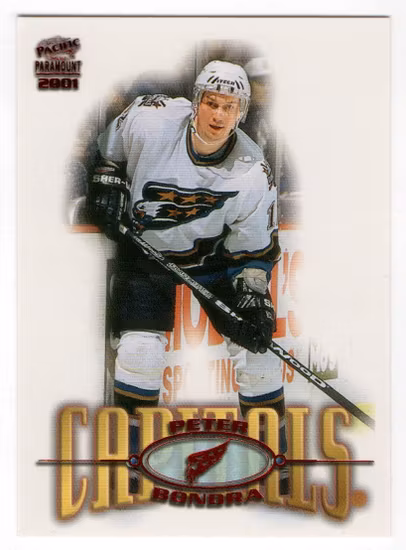 2000-01 Paramount Copper #243 Peter Bondra (10-X95-CAPITALS)