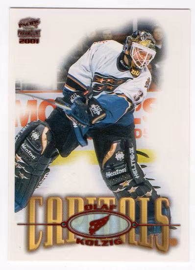 2000-01 Paramount Copper #246 Olaf Kolzig (10-X95-CAPITALS)