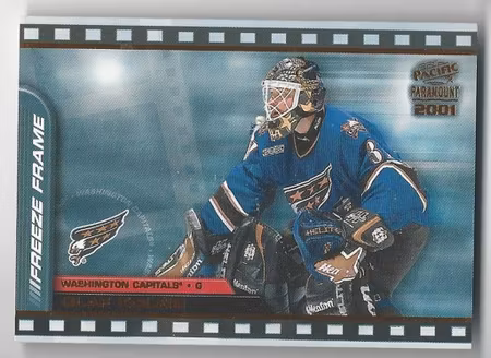 2000-01 Paramount Freeze Frame #36 Olaf Kolzig (15-X150-CAPITALS)