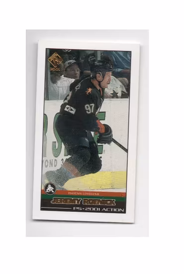 2000-01 Private Stock PS-2001 Action #44 Jeremy Roenick (10-X209-COYOTES)