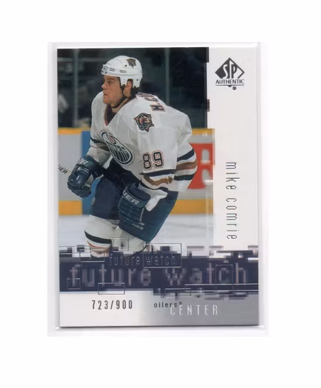 2000-01 SP Authentic #106 Mike Comrie RC (40-X142-OILERS)