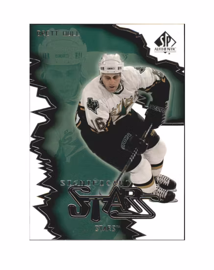 2000-01 SP Authentic Significant Stars #ST2 Brett Hull (12-X175-NHLSTARS)