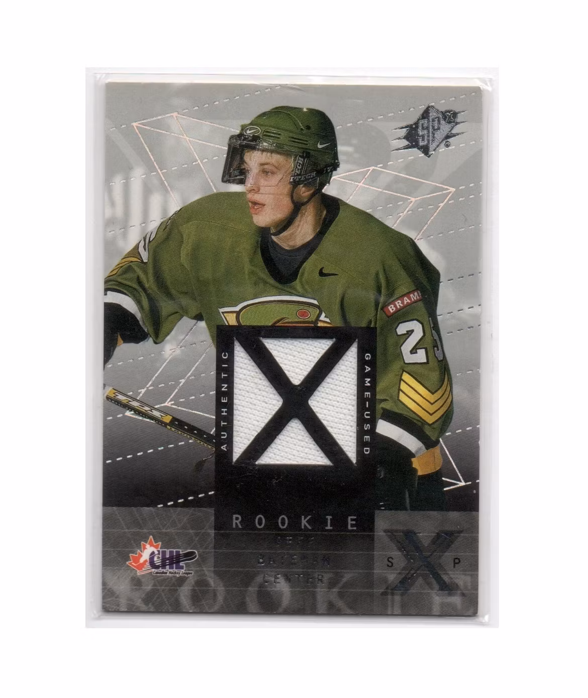 2000-01 SPx #129 Jeff Bateman JSY RC (25-X187-OTHERS)