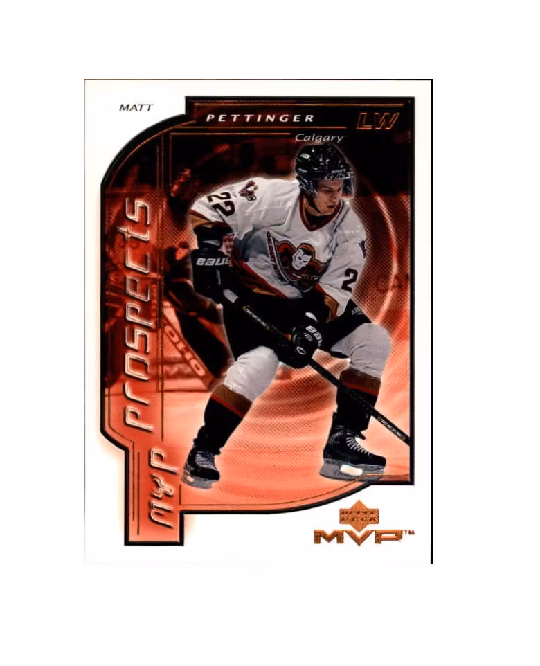 2000-01 Upper Deck MVP #209 Matt Pettinger RC (10-X197-OTHERS)