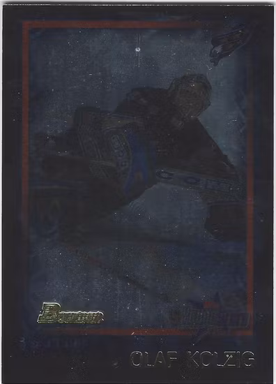 2001-02 Bowman YoungStars Ice Cubed #57 Olaf Kolzig (12-X38-CAPITALS)