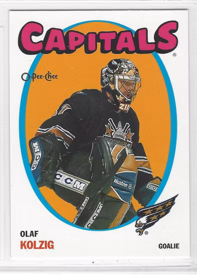 2001-02 O-Pee-Chee Heritage Parallel #7 Olaf Kolzig (15-X139-CAPITALS)