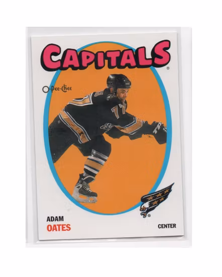 2001-02 O-Pee-Chee Heritage Parallel #81 Adam Oates (12-X165-CAPITALS)
