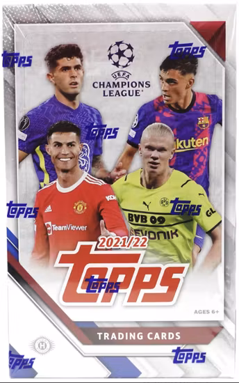 2021-22 Topps UEFA Champions League Collection Soccer (Hobby Box)