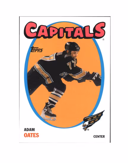 2001-02 Topps 71-72 Heritage Parallel #81 Adam Oates (10-X172-CAPITALS)