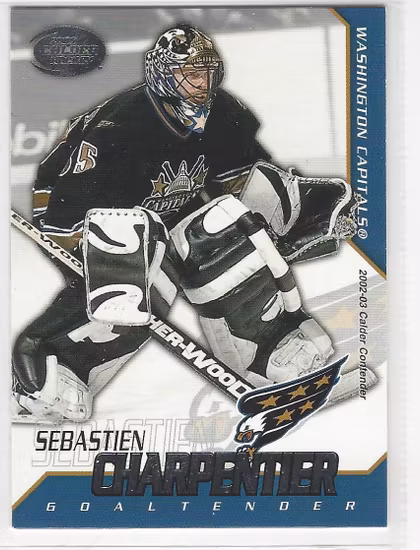 2002-03 Pacific Calder Silver #98 Sebastien Charpentier (12-X138-CAPITALS)
