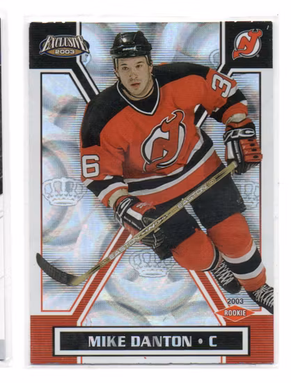 2002-03 Pacific Exclusive #184 Mike Danton (10-X299-DEVILS)