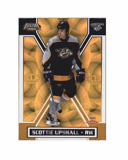 2002-03 Pacific Exclusive Gold #183 Scottie Upshall (10-X217-PREDATORS)