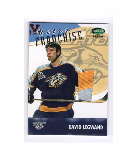 2002-03 Parkhurst Retro Franchise Players #RF17 David Legwand (80-X116-PREDATORS)