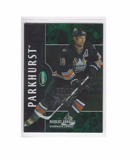 2002-03 Parkhurst Toronto Fall Expo #185 Robert Lang (50-X138-CAPITALS)